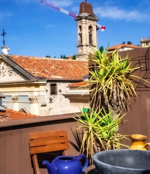 Apartmán Duplex, Jacuzzi, Terrasse Sur Les Toits Nice Exteriér fotografie